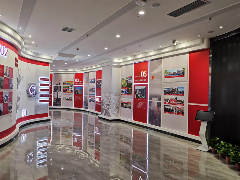 企業黨建展廳裝修,企業黨建展館裝修設計