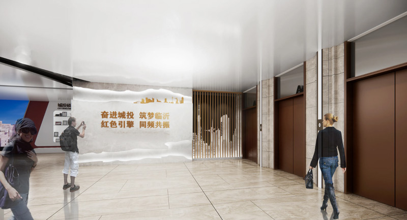 企業黨建展廳設計,企業黨建展館設計