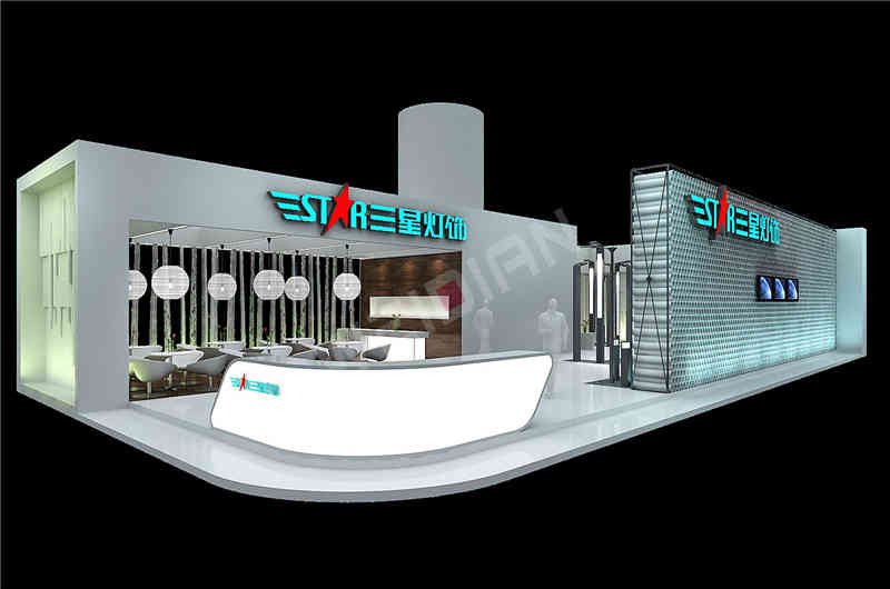 照明燈飾展臺搭建 廣州展臺設計