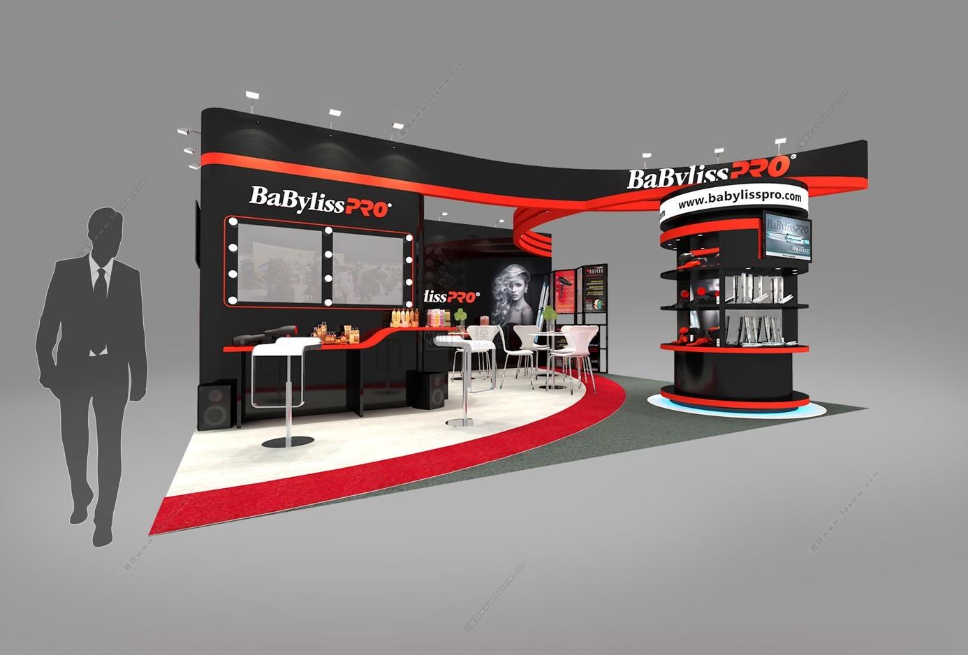 香港亞太美容展覽會展臺搭建